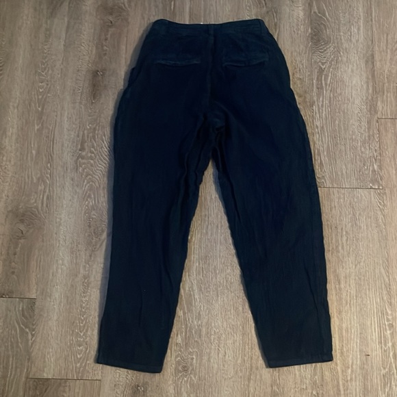 Free people High waisted corduroy trousers navy size 4 - Picture 8 of 8